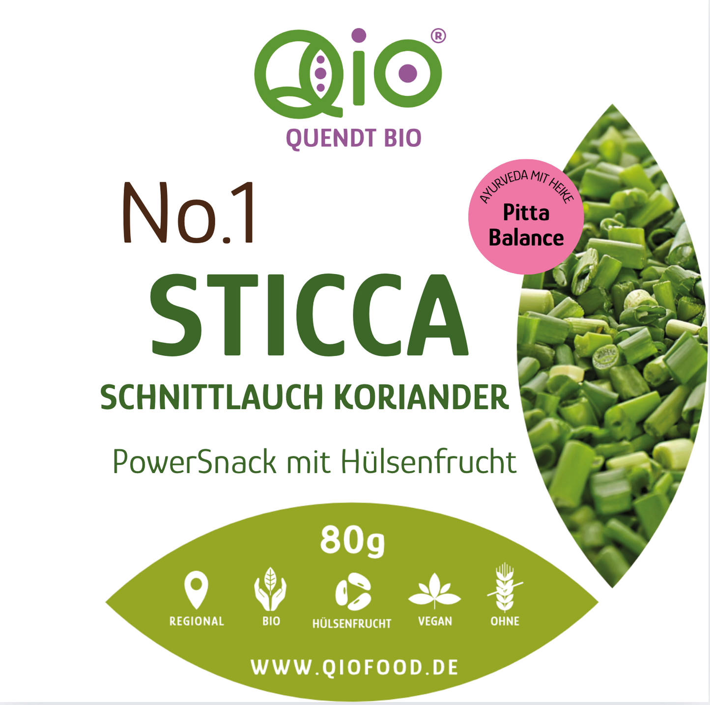 No.1 STICCA Schnittlauch Koriander 80g